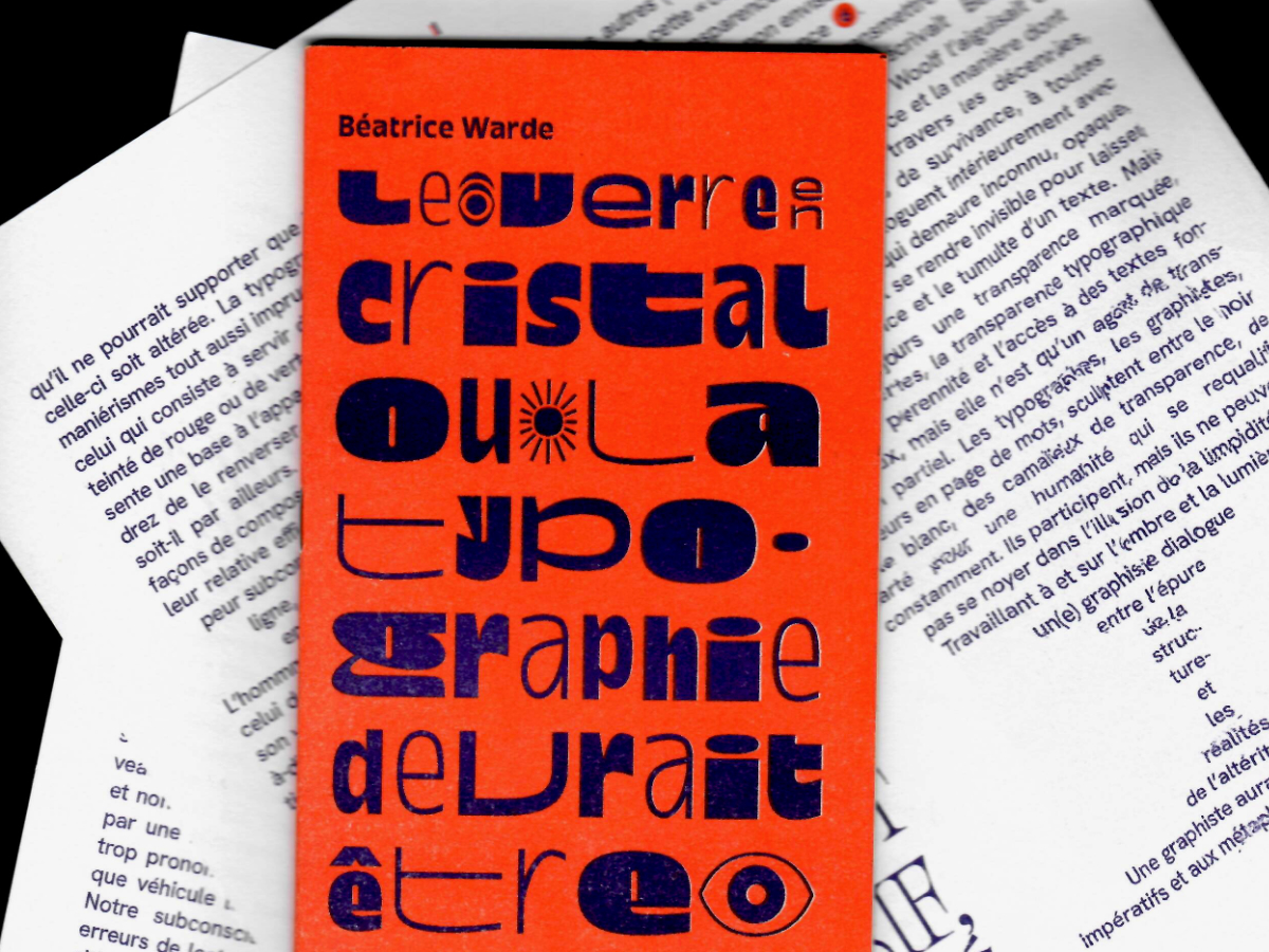 « Le verre de cristal » × « Dispar(être) »