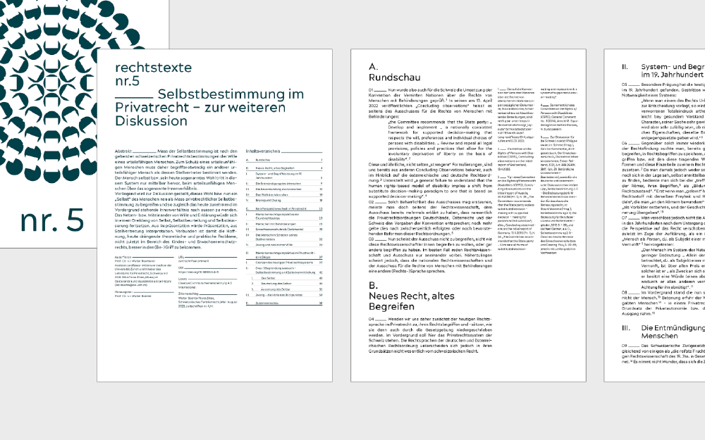 Screenshot of your first three PDF pages of rechtstexte n5 with the second layout