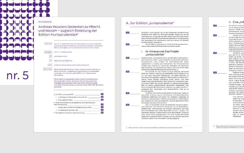 Screenshot of your first three PDF pages of rechtstexte n5 with the third layout